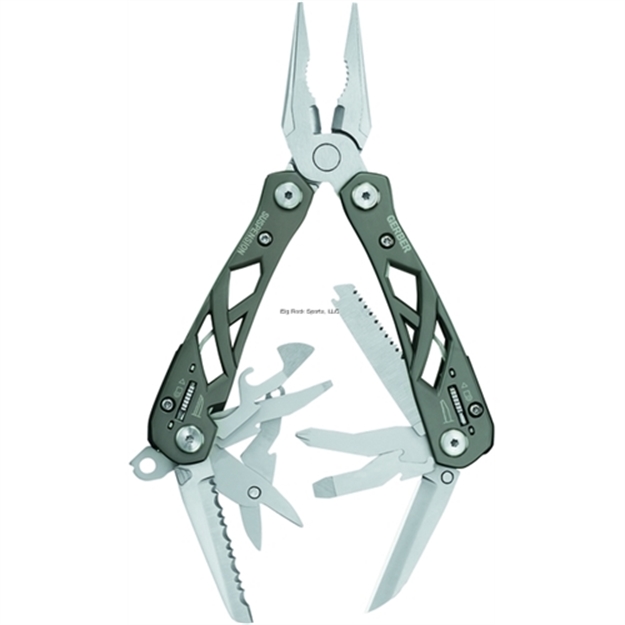 Picture of Gerber Suspension Multi Plier, Butterfly Opening Multi-Tool, 12 Components, Clam Pack