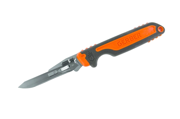 Picture of Gerber Vital Fixed Blade Knife 2.8" Exchange-A-Blade With Sheath, 6 #60 Razor Blades