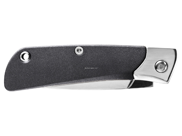 Picture of Gerber Wingtip Pocket Folding Knife, Drop Point Blade, Nail Nick Opening, Lanyard Hole, Grey, Box