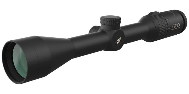 Picture of German Precision Optics Scope Passion 3X 4-12X42 Plex 1" W/Custom Turret Rings< R350