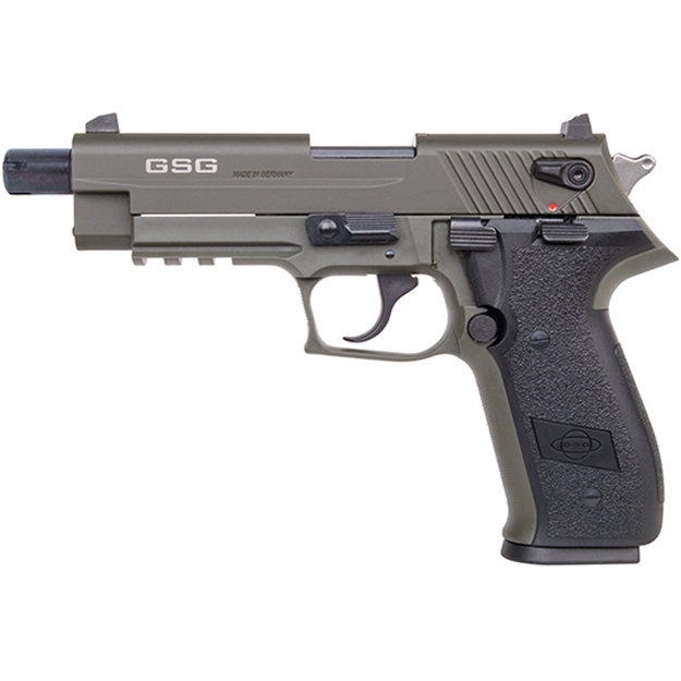 Picture of German Sport Firefly Semi-Auto Pistol, 22 Lr, 4" Threaded Bbl, Green,  10+1 Rnd GERG2210TFFG 813393019708