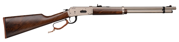 Picture of  Gforce Arms Gflvr3030ss Saddlehorn  30-30 Win 5+1 20" Stainless Steel Barrel, Stainless Aluminum Receiver, Fixed Turkish Walnut Stock, Right Hand
