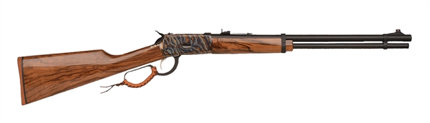 Picture of  Gforce Arms Gflvr357cc Saddlehorn  Full Size 357 Mag 10+1 20" Blued Steel Barrel, Color Case Hardened Aluminum Receiver, Turkish Walnut Fixed Stock 643477865514