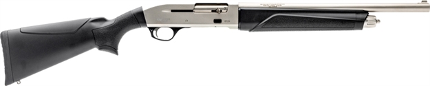 Picture of  Gforce Arms Gf11220ng Gf1  12 Gauge Semi-Auto 3" 4+1 18.50" Nickel Steel Barrel, Nickel Dovetail Aluminum Receiver, Fixed Black Synthetic Stock