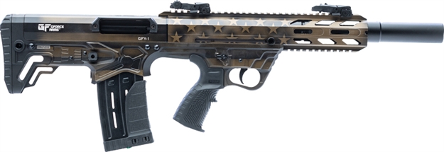 Picture of Gforce Arms Arms Gfy1 Ar-12 12Ga 3" 18.5" 5Rd Bronze Usa Flag GFY1-USBNZ
