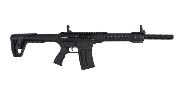 Picture of  Gforce Arms Gf251220 Gf25  12 Gauge Semi-Auto 3" 5+1 20" Black Cerakote Spiral Threaded Barrel, Black Cerakote Picatinny Rail Aluminum Receiver, Black Adjustable Synthetic Stock  W/Black Rubber Grip 643477862872