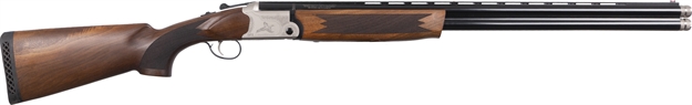 Picture of  Gforce Arms Gf52028 Filthy Pheasant  20 Gauge Break Open 3" 2Rd 28" Over/Under Vent Rib Barrel, Engraved Nickel-Plated Receiver, Fixed Turkish Walnut Stock, Extended Choke 643477863299