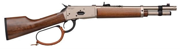 Picture of  Gforce Arms Gflvr44pn Saddlehorn  44 Mag 5+1 12" Nickel Threaded Barrel & Receiver, Turkish Walnut Stock & Forend, Thread Protector