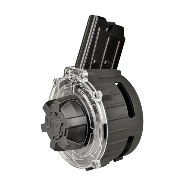 Picture of  Gforce Arms Gfdrum2012 Drum Magazine  20Rd Drum Fits Akdal Mka 1919 Black Steel/Polymer