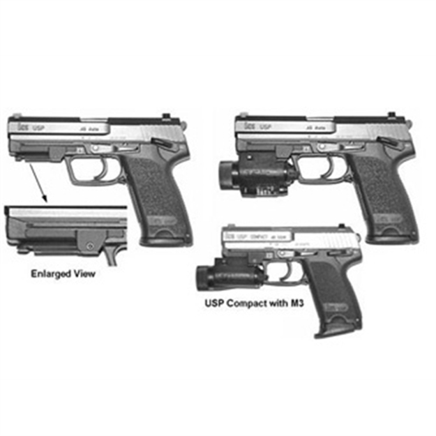 Picture of Gg&G, Inc. Gg&G HK Usp Comp Slim Line M3/M6 Mnt Ggg-1134