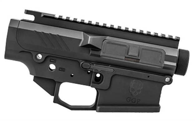 Picture of Ggp Ar-15 Receiver Set Sniper Grey Ggp-S-Heavy-Rcvr-Grey