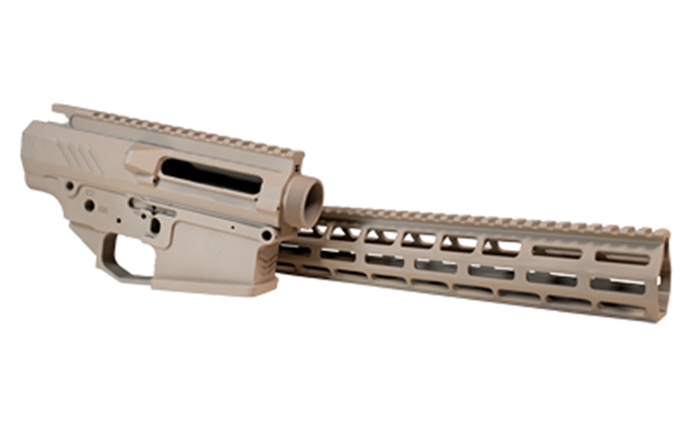 Picture of Ggp Ar10 Billet Rcvr Set W/15 HG Fde GGP-S-HEAVY-RCVR-BS-FD 850048947498