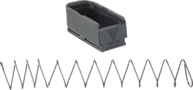 Picture of Ghost Inc Moab Mag Extension For Glock 43X48 Plus 2 Rnds Black GHOG43X48PLUS2 813978020815