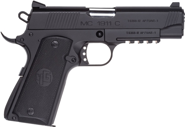 Picture of Girsan Mc1911c Commander .45Acp Adj. Sgt Black< 390070