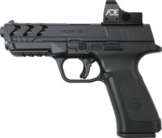 Picture of Girsan Mc28sa 9Mm Adj. Sgt W/Optic 17-Shot Black Poly< 390130