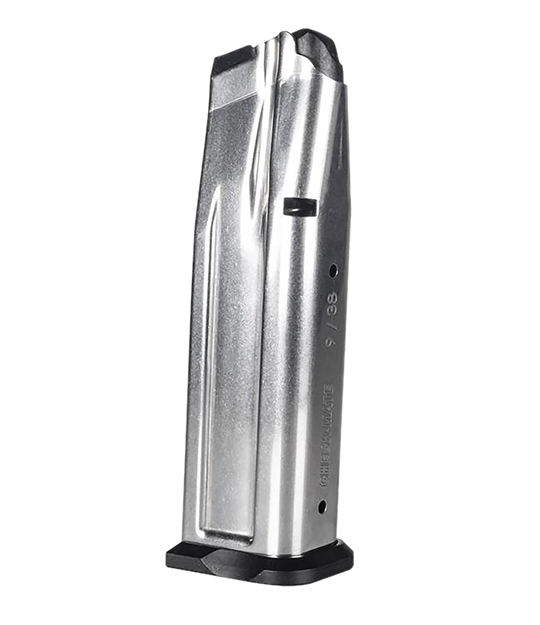 Picture of  Girsan 111002 Witness  17Rd 9Mm Luger Silver Stainless Steel