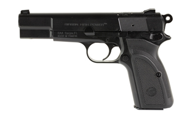 Picture of  Girsan 390451 Mcp 35 *Ca Compliant 9Mm Luger 10+1 4.87" Stainless Steel Barrel, Matte Black Serrated Steel Slide, Black Steel Frame, Textured Grip 741566907159