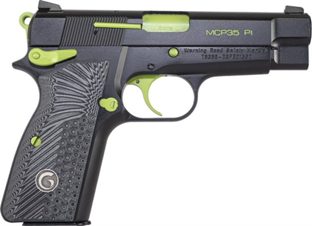 Picture of Girsan Mcp35 PI 9Mm Hi-Power Black And Zombie Green 393617