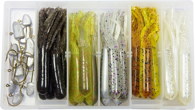 Picture of Gitzit Fat Gitzit 3.5" Tube IN A 35 Peace Kit  With Weighed Hooks