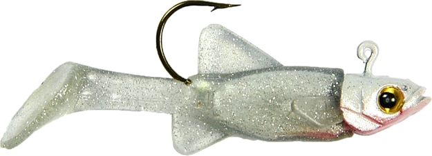 Picture of Gitzit Gitzit 75525 Small Fry Shad 2-1/4" 1Rigged+2 Extra Bodies