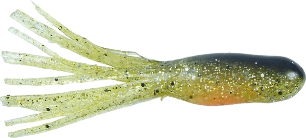 Picture of Gitzit Gitzit 82530 Hard Time Minnow 2" Smoke Gld W/Org Belly