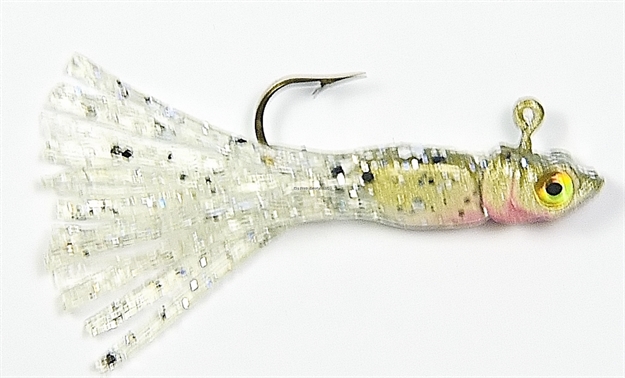 Picture of Gitzit Little Tough Guy Jig, 1 1/2", 1/8 Oz, SZ 4 Hook, Gold, 2/Pack