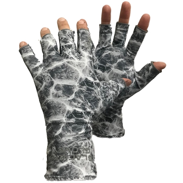 Picture of Glacier Abaco Bay Sun Glove L/Xl - Gray Camo