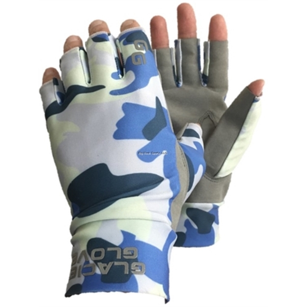 Picture of Glacier Ascension Bay Sun Glove-Blue Camo-Xlarge