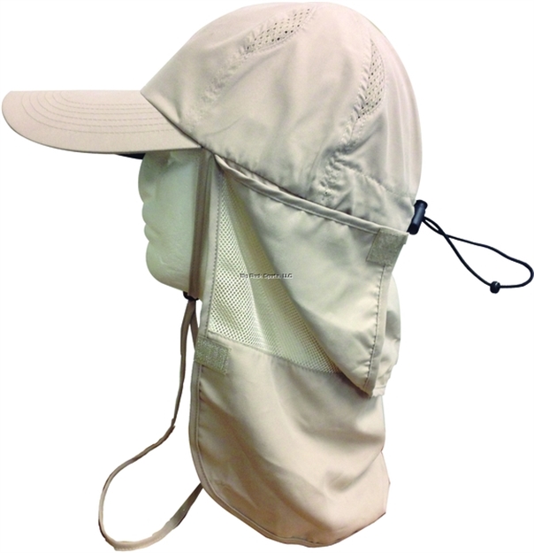 Picture of Glacier Black Rock Vented Sun Hat Khaki