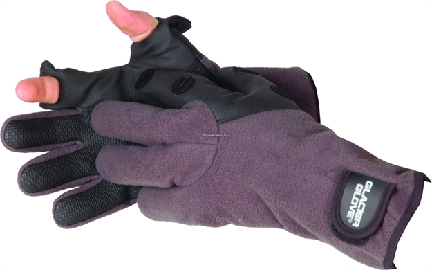 Picture of Glacier Hybrid Gloves, Slit-Finger Fleece/Neoprene 710Gy-Xl