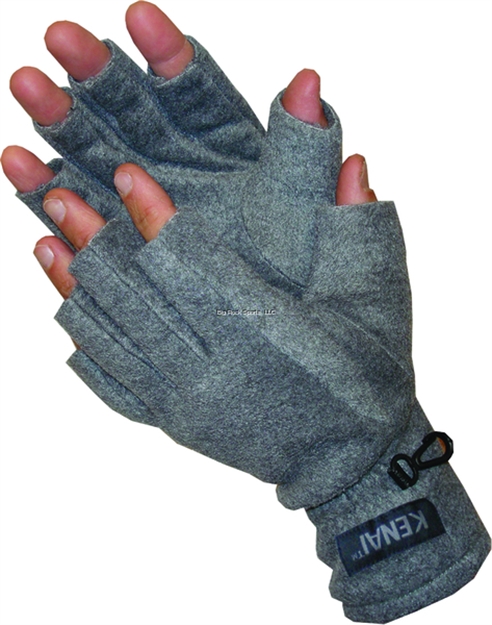 Picture of Glacier Kenai Fingerless Gray Fleece Small/Med