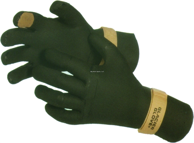 Picture of Glacier Pro Hunter 2Mm Fleece Lined Neoprene Glove, Full Curved Finger, Large