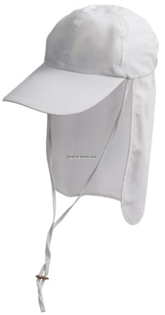 Picture of Glacier Sunshade Ball Cap W/Chin Strap & Neck Shade - Grey