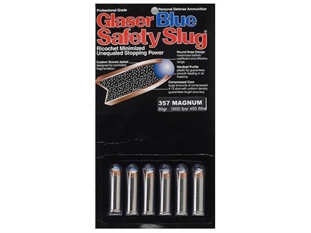 Picture of Glaser 357Mag 80Gr Safety Slug