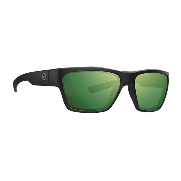 Picture of Glasses Black Frame/Violet Lens/Green Mirror Polarized
