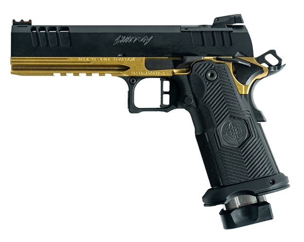 Picture of Glfa 1911Ds Synergy 9Mm 5" 20 Shot Black Slide Gold Frame GL1911DS9FSSGGLD