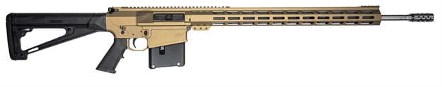 Picture of  Great Lakes Firearms Gl10la270ssbrz Glfa  270 Win 5+1 24" Stainless Threaded Barrel, Bronze Cerakote Picatinny Rail Aluminum Receiver, Hogue Fixed Black Synthetic Stock, Mil-Spec Grip