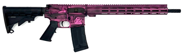 Picture of Glfa Ar-15 223Wyl 16 Battleworn Pink 30Rd GL15223BPPK
