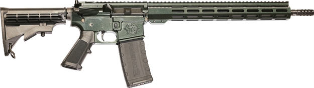 Picture of Glfa Ar15 Galaxy 223 Wylde 16" Nitride Bbl Hunter Grn Finish< GL15223GHNT