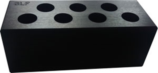 Picture of Glfa Cartridge Gauge .380Acp 7-Holes Anodized Black