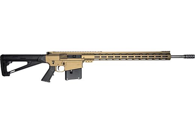 Picture of  Great Lakes Firearms Gl10la7remssbrz Glfa  7Mm 5+1 24" Stainless Threaded Barrel, Bronze Cerakote Picatinny Rail Aluminum Receiver, M-Lok Handguard, Fixed Black Synthetic Stock, Mil-Spec Grip 638457792881