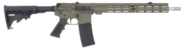 Picture of Great Lakes Firearms & Ammo Ar15 Rifle 223 Wylde 16" S/S Bbl OD Green G223ODGSS 702458691075
