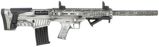 Picture of Global Defense Trade Nk-1 (Bw) Radikal Nk-1 BW Bullpup 12 Gauge 24" 5+1 3" Two Tone Gray/Black Cerakote Black