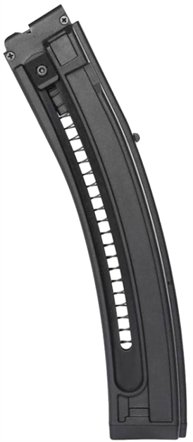 Picture of Grand Power 8588005940207 Stribog  25Rd Curved 22 LR Black Polymer MGGRP8588005940207