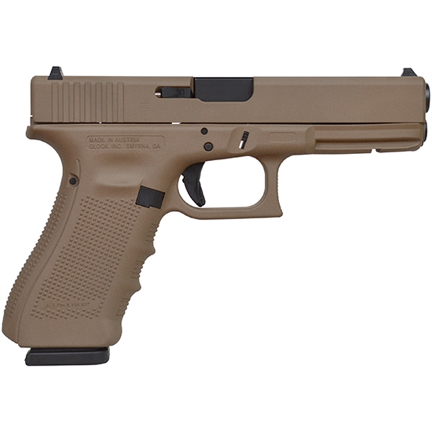 Picture of Glock 17 Gen 4 9Mm 4.49 Full Fde Cerakote