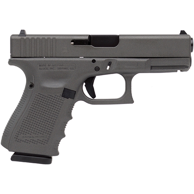 Picture of Glock 19 Gen 4 9Mm 4.02 Full Tungsten Gry Cerako
