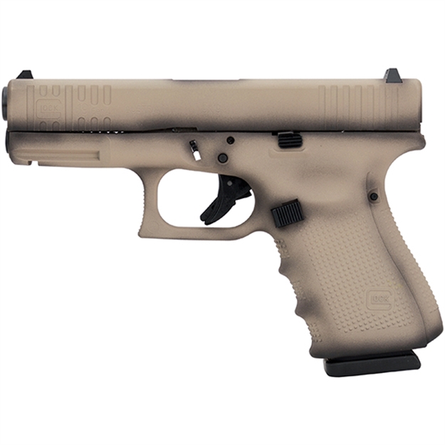 Picture of Glock 19 Gen4 9Mm 4.02 FS 17Rd Shadow Fde