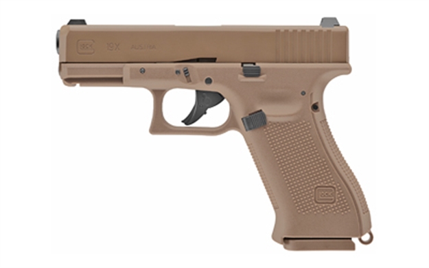 Picture of Glock 19X Blowback .177 BB Co2 Powered Air Pistol, 18 Shot Drop Free Magazine, Full Metal Slide, 360Fps 2255212