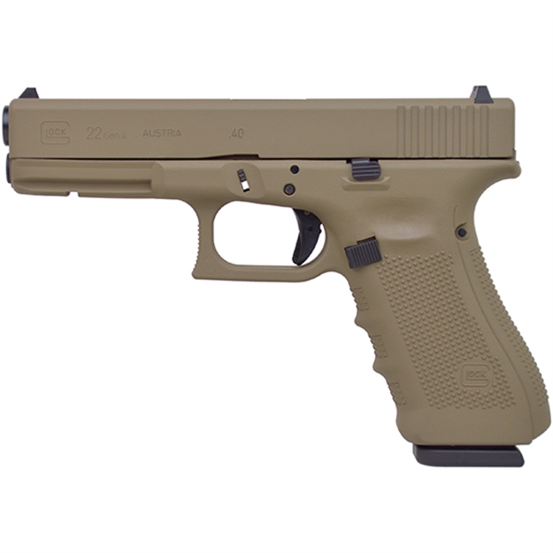 Picture of Glock 22 Gen4 40Sw 4.49 15Rd Coyote Brown FS