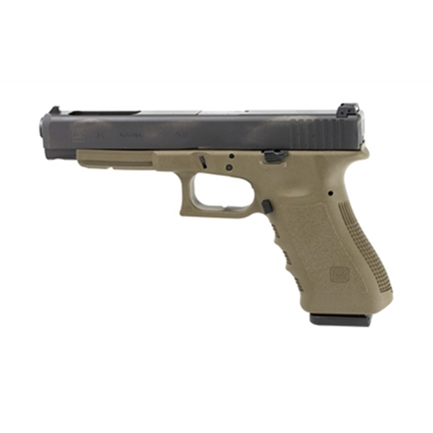 Picture of Glock 34 9Mm Prac/Tact 10Rd OD Gns